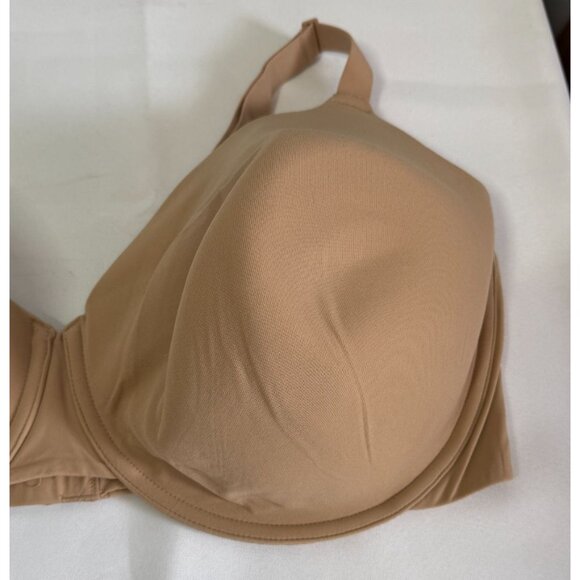 SKIMS Nude Underwire Bra 44DD Lightly Padded Adjustable Straps - Picture 4 of 11